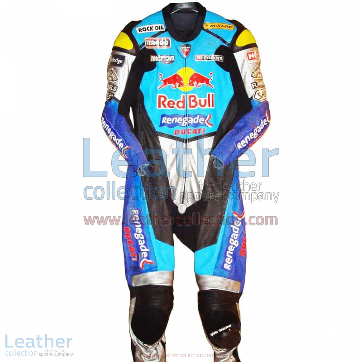 Sean Emmett Red Bull Ducati WSBK 2003 Race Suit | red bull suit,ducati race suit