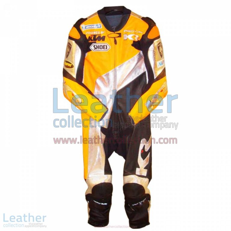Shane Byrne KTM GP 2005 Leathers | ktm apparel,ktm Leathers