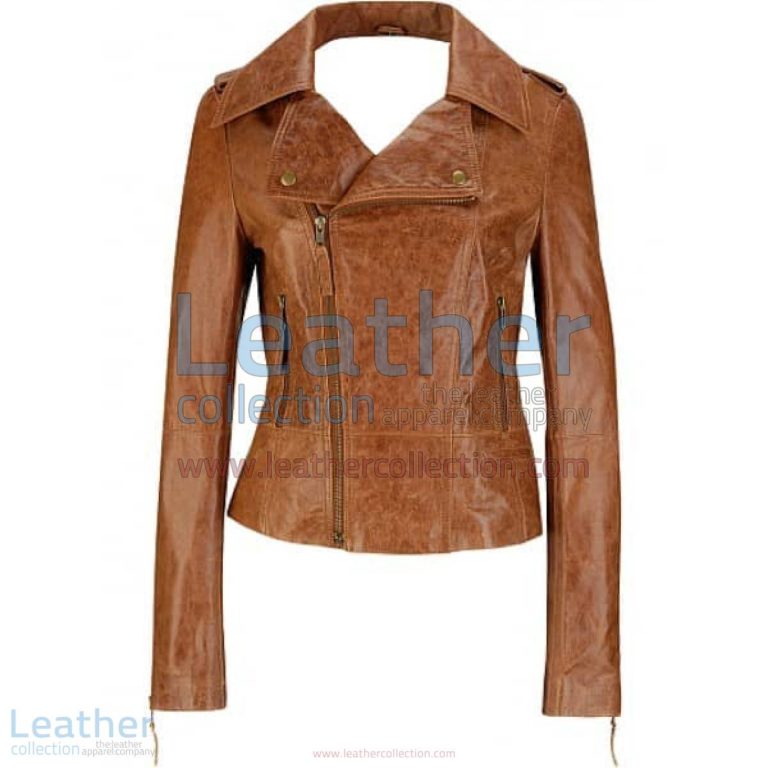 Short Body Distressed Leather Jacket | distressed jacket,distressed leather jacket