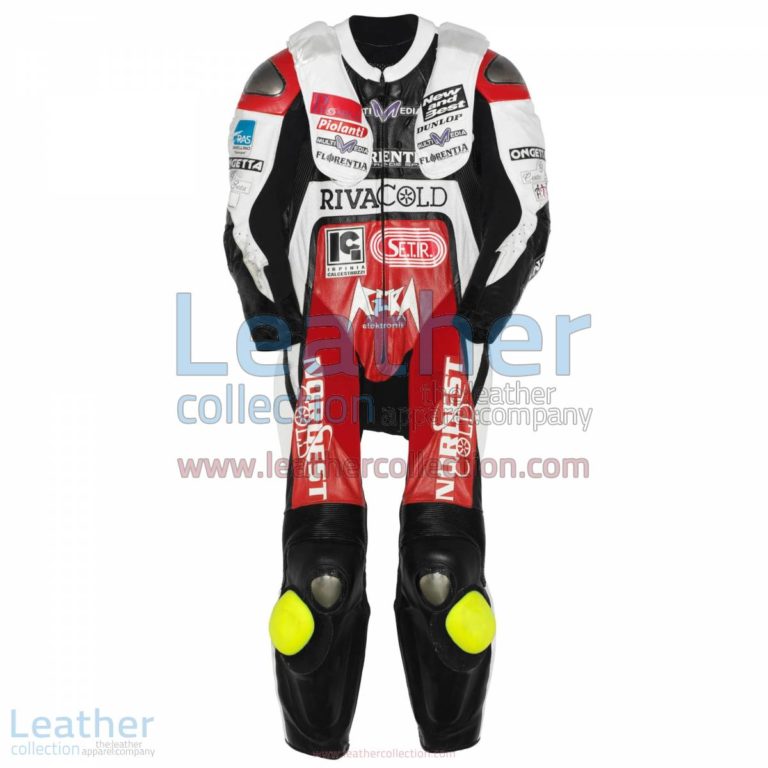 Simone Grotzkyj Giorgi Aprilia GP 2007 Leathers | motorcycle clothing,aprilia