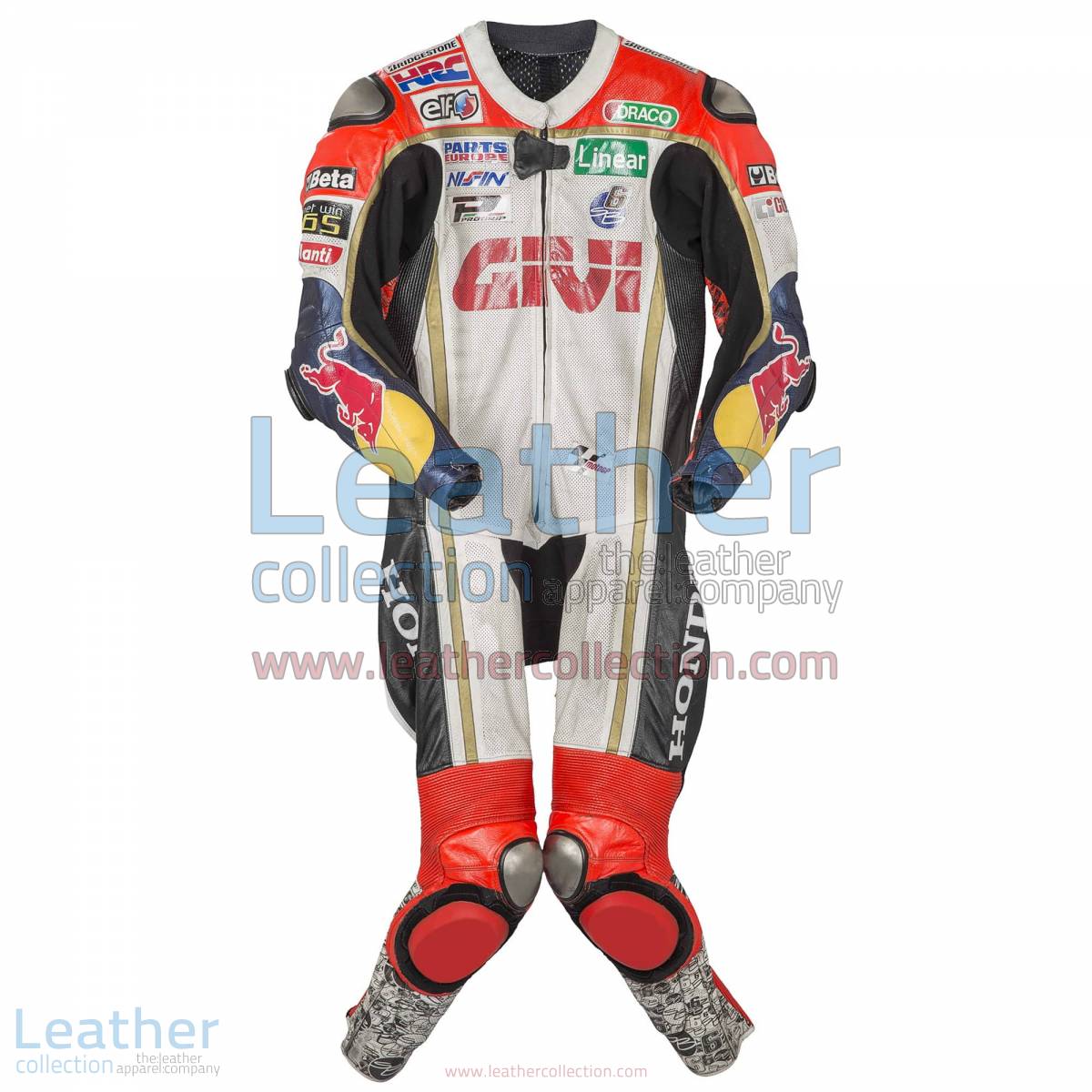 Stefan Bradl Honda 2013 Leather Suit | leather suit,honda leather suit