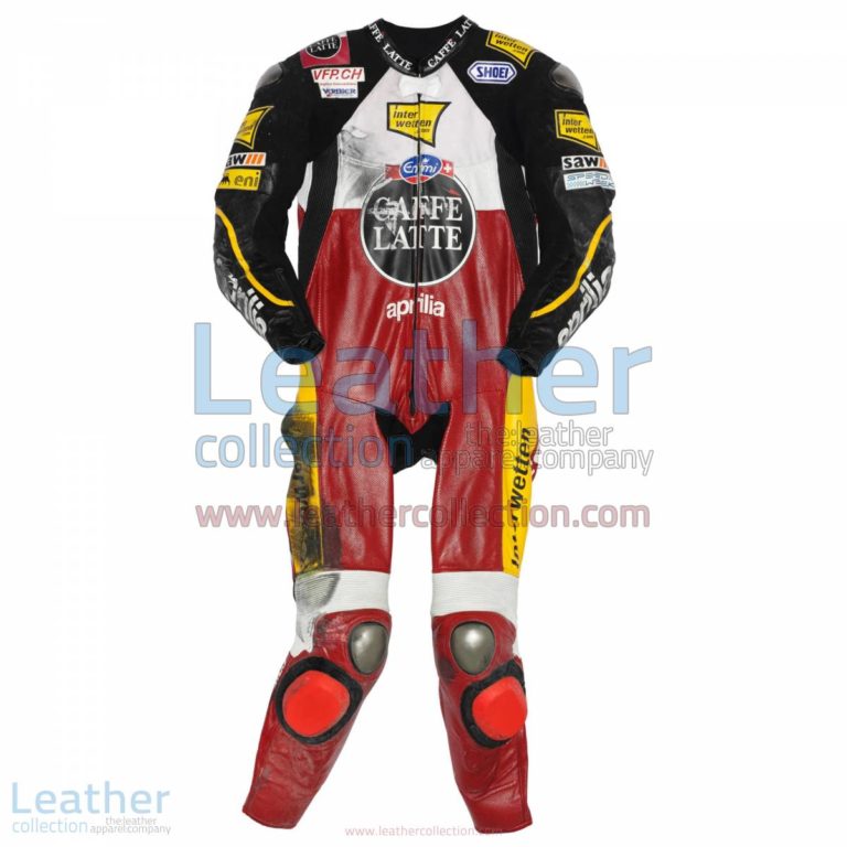 Thomas Luthi Aprilia GP 2009 Leather Suit | leather suit,aprilia