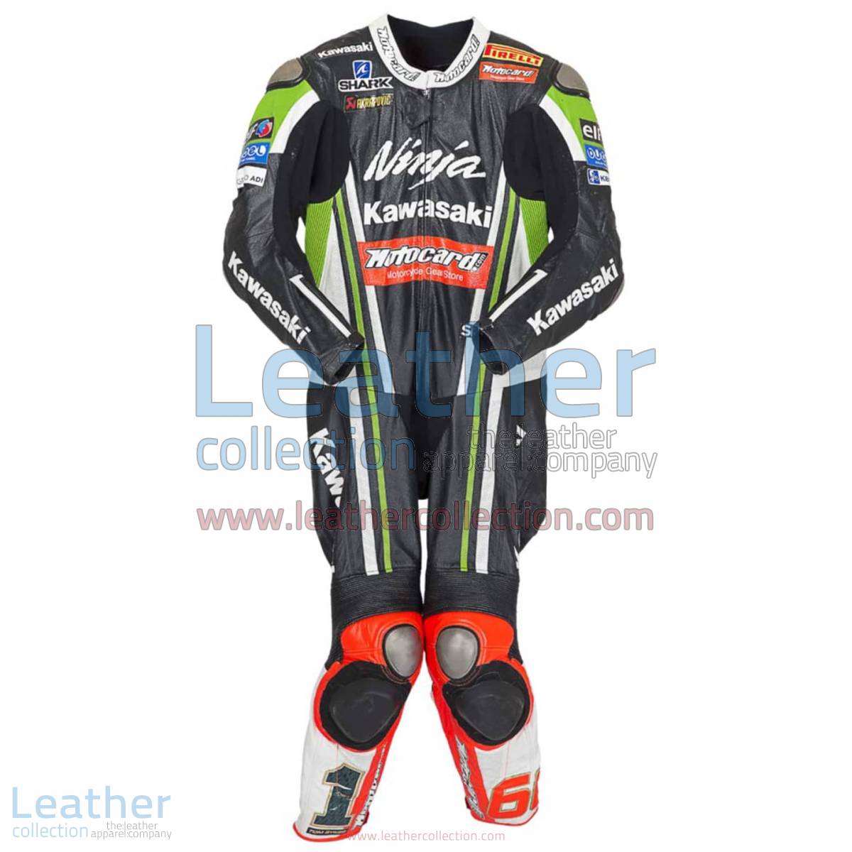 Tom Sykes Kawasaki 2014 Motorcycle Suit | motorcycle suit,kawasaki apparel