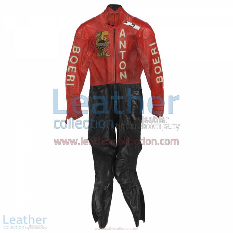 Toni Mang Kawasaki GP 1980 Racing Suit | kawasaki racing apparel,kawasaki racing suit