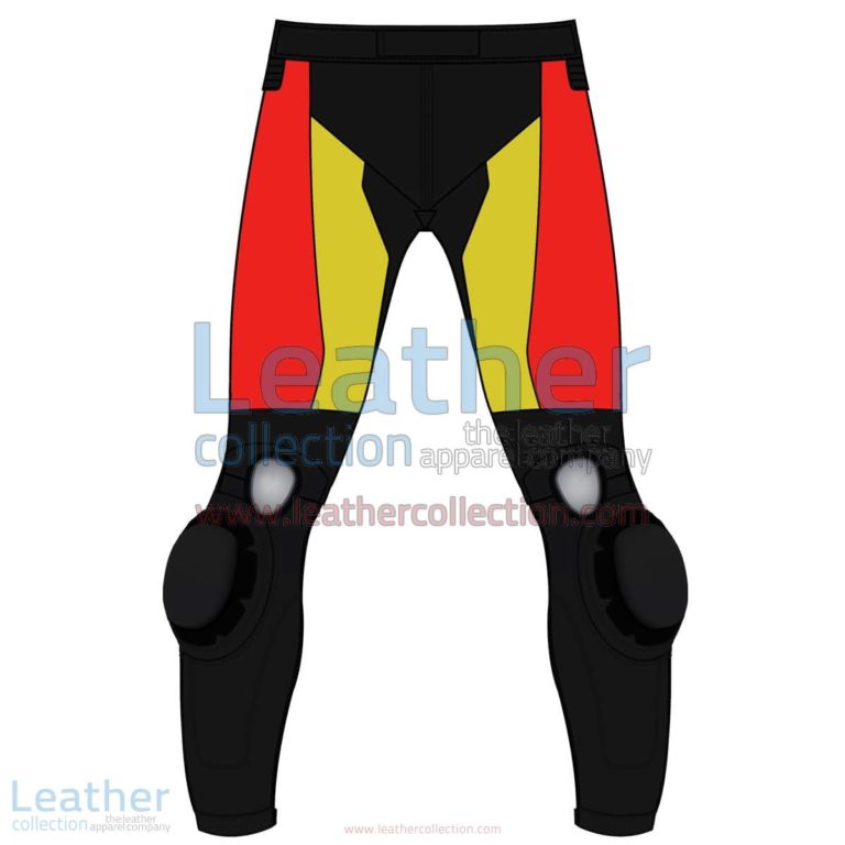 Tri Color Motorbike Leather Pant For Men | motorcycle Leather Pant,Tri Color motorcycle Leather Pant For Men