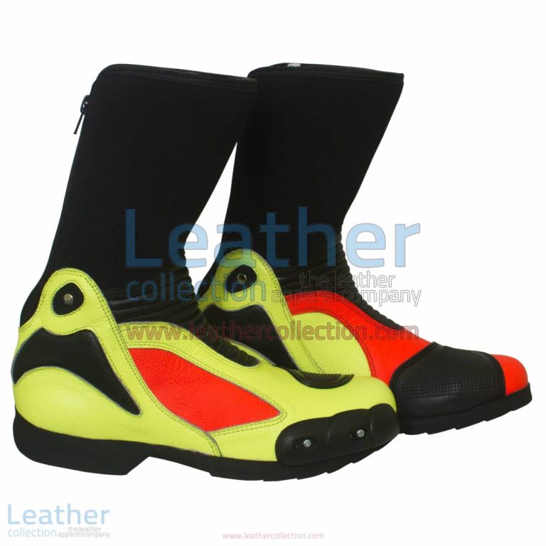 Valentino Rossi 2011 Leather Biker Boots | leather biker boots,valentino rossi boots