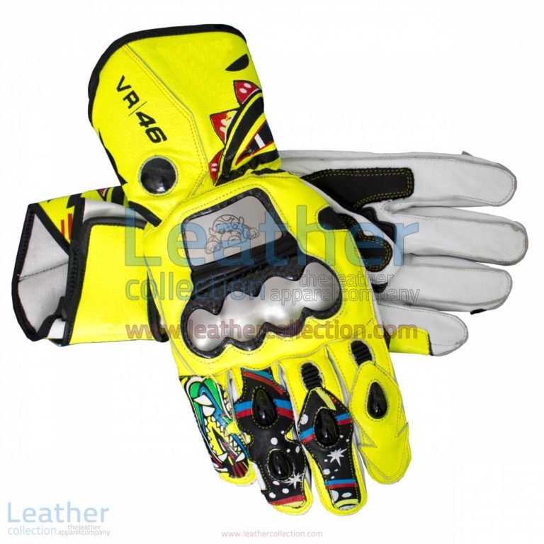 Valentino Rossi 2010 Motorcycle Gloves | motorcycle gloves,valentino rossi gloves