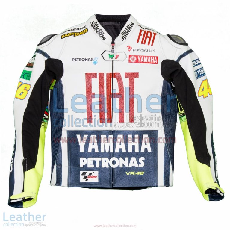 Valentino Rossi Fiat Yamaha MotoGP 2010 Race Jacket | fiat yamaha jacket,Valentino rossi jacket