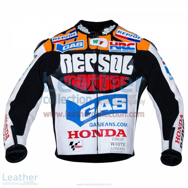 Valentino Rossi Motociclismo Repsol Honda MotoGP 2003 Jacket | Valentino Rossi jacket,Repsol Honda jacket