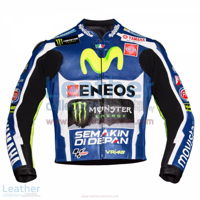 Valentino Rossi Movistar Yamaha 2016 MotoGP Race Jacket | valentino rossi jacket,Valentino Rossi Movistar Yamaha 2016 MotoGP Race Jacket