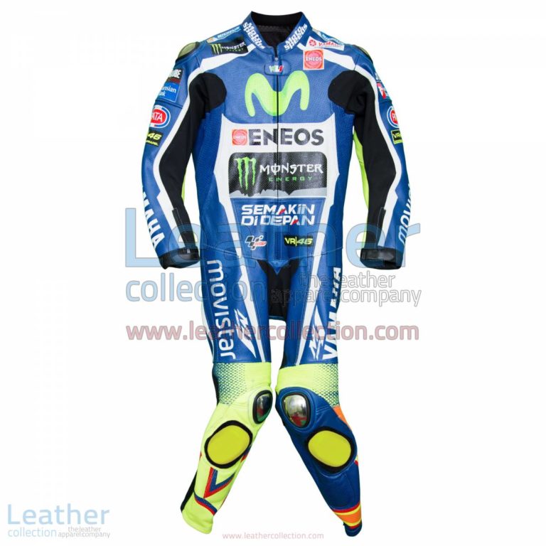 Valentino Rossi Movistar Yamaha Losail Circuit MotoGP 2016 Suit | Yamaha Suit,Valentino Rossi Suit