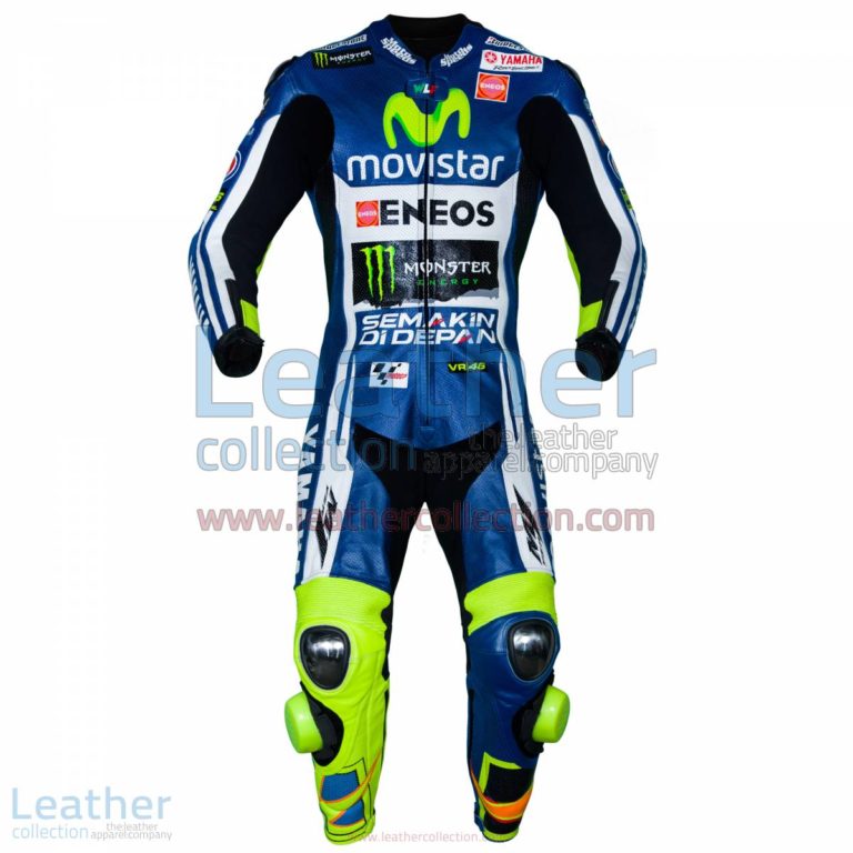 Valentino Rossi Movistar Yamaha M1 MotoGP Leathers | yamaha leathers,valentino rossi leathers