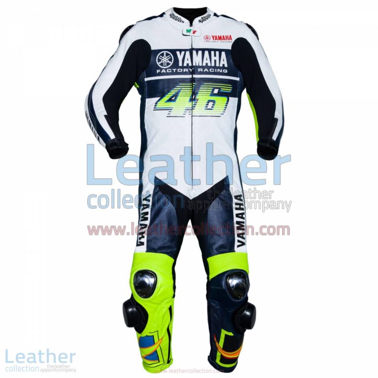Valentino Rossi VR46 Yamaha Leather Suit | Valentino Rossi suit,Valentino Rossi VR46 Yamaha Leather Suit