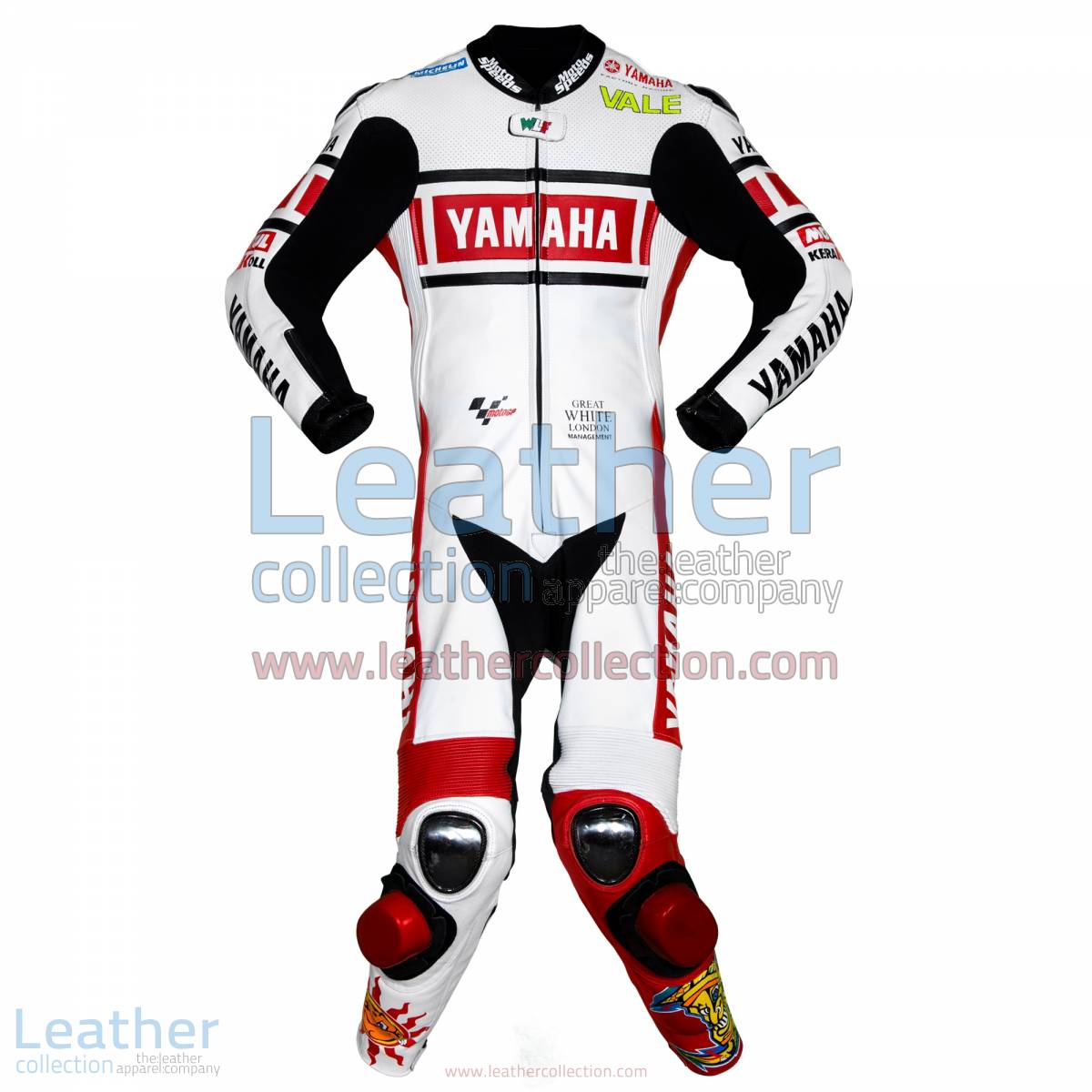Valentino Rossi Yamaha MotoGP (Spain) 2005 Leathers | yamaha leathers,valentino rossi leathers