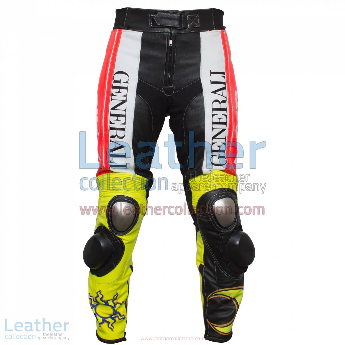 Valentino Rossi Ducati Corse Leather Pants | Ducati leather pants,Valentino Rossi pants