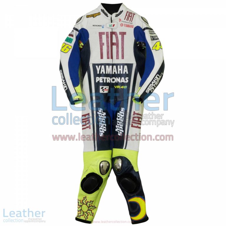 Valentino Rossi Yamaha Fiat MotoGP 2010 Race Suit | valentino rossi suit,yamaha fiat
