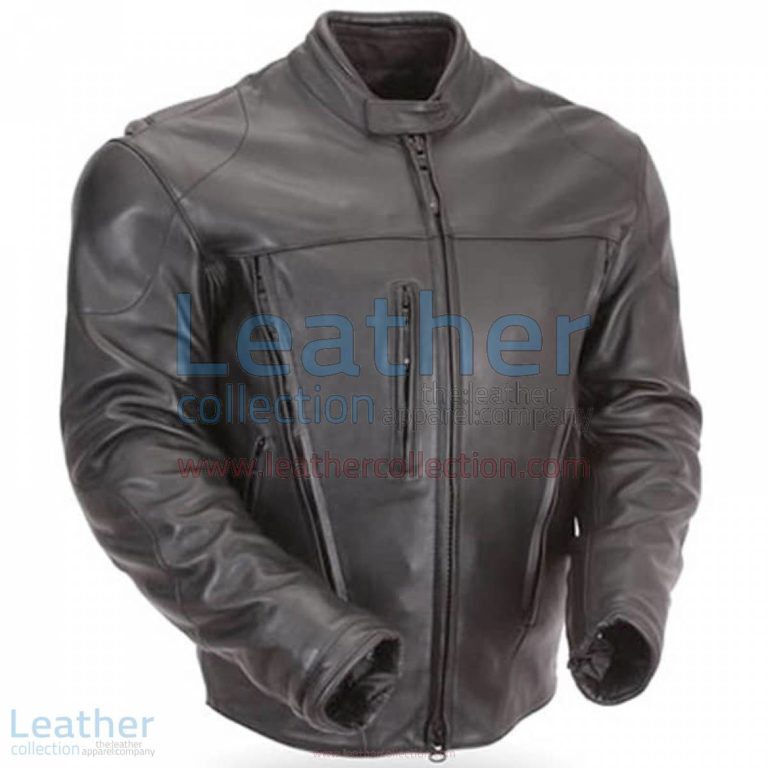 Waterproof Motorcycle Leather Jacket with CE Armor | waterproof motorcycle jacket,waterproof leather jacket