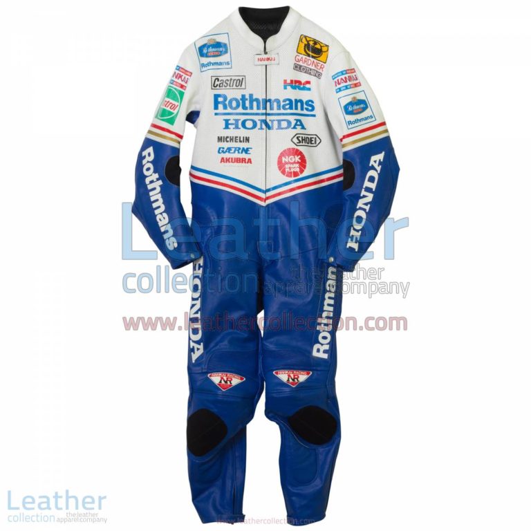 Wayne Gardner Rothmans Honda GP 1992 Leathers | honda leathers,rothmans honda