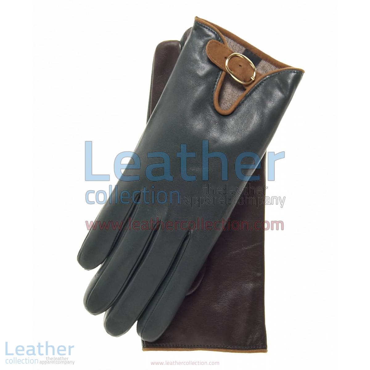 Wool Lined Buckled Gloves for Ladies | ladies gloves,wool lined gloves