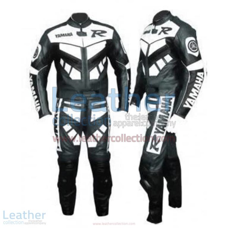 Yamaha R Racing Leather Suit Gun Metal | yamaha racing,yamaha r