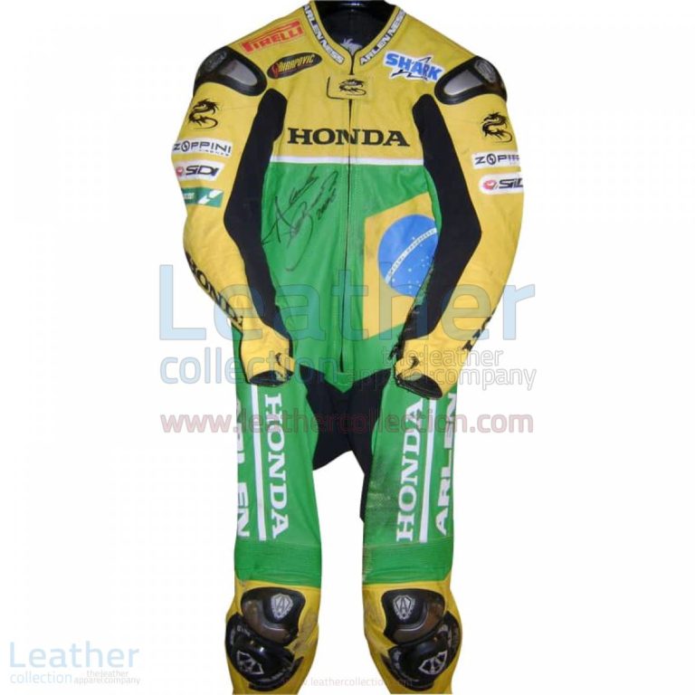 Alex Barros 2006 WSBK Klaffi Honda Leathers – Honda Suit