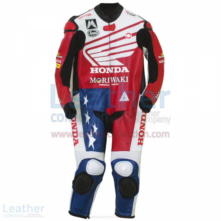American Honda Moto2 Moriwaki MD600 Leathers – Honda Suit
