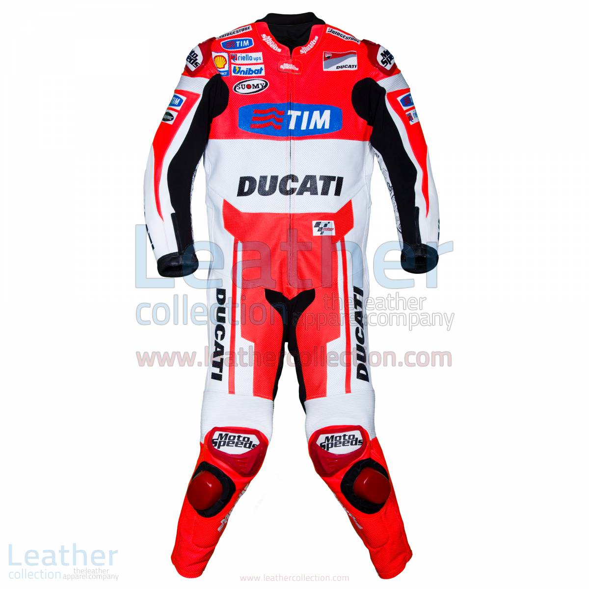 Andrea Dovizoso Ducati MotoGP 2015 Leathers