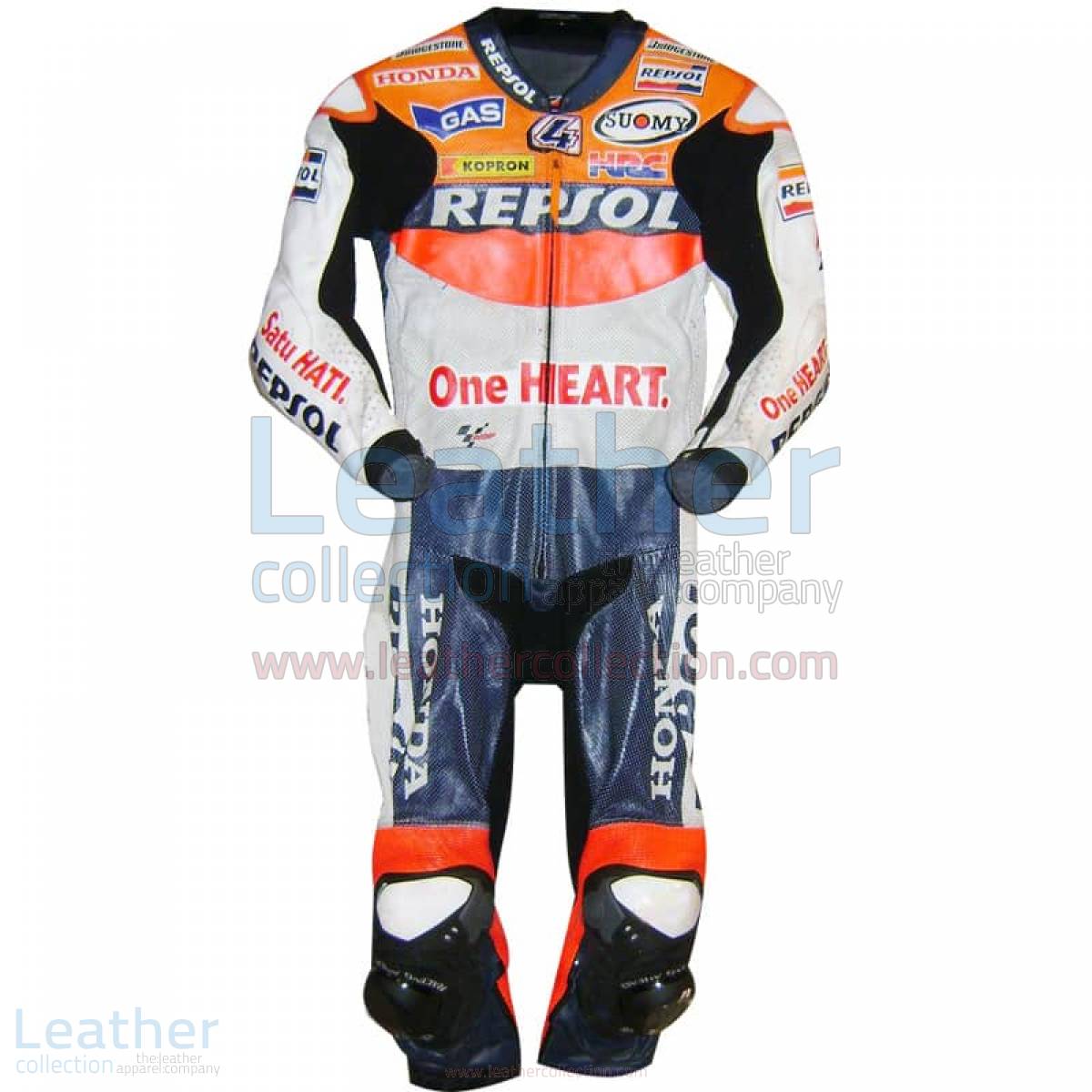 Andrea Dovizioso Repsol Honda 2010 MotoGP Leathers – Honda Suit