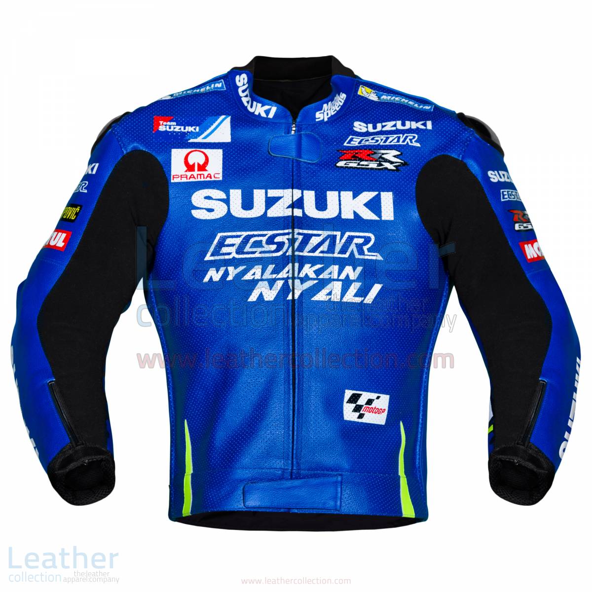 Andrea Iannone Suzuki MotoGP 2017 Leather Jacket – Yamaha Jacket