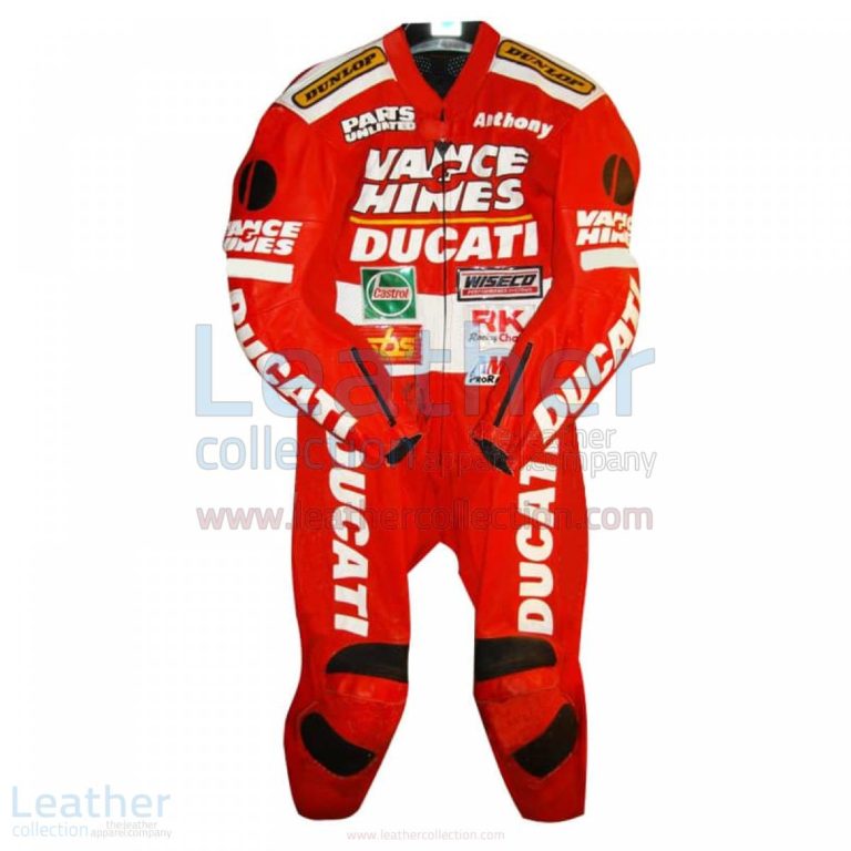 Anthony Gobert Vance & Hines Ducati Leathers 1998 – 1999 AMA – Ducati Suit