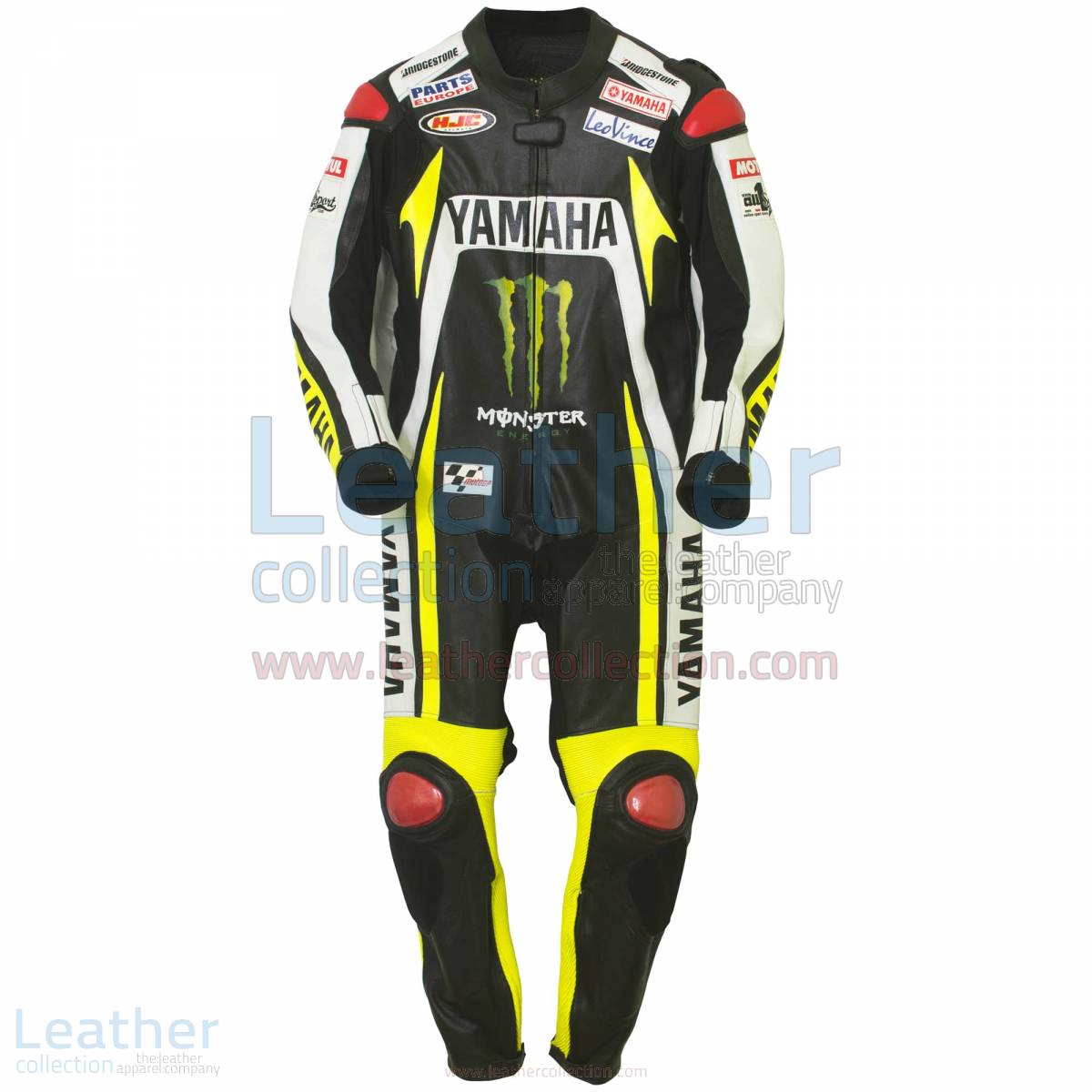 Ben Spies Monster Yamaha 2010 Motorbike Leather Suit – Yamaha Suit