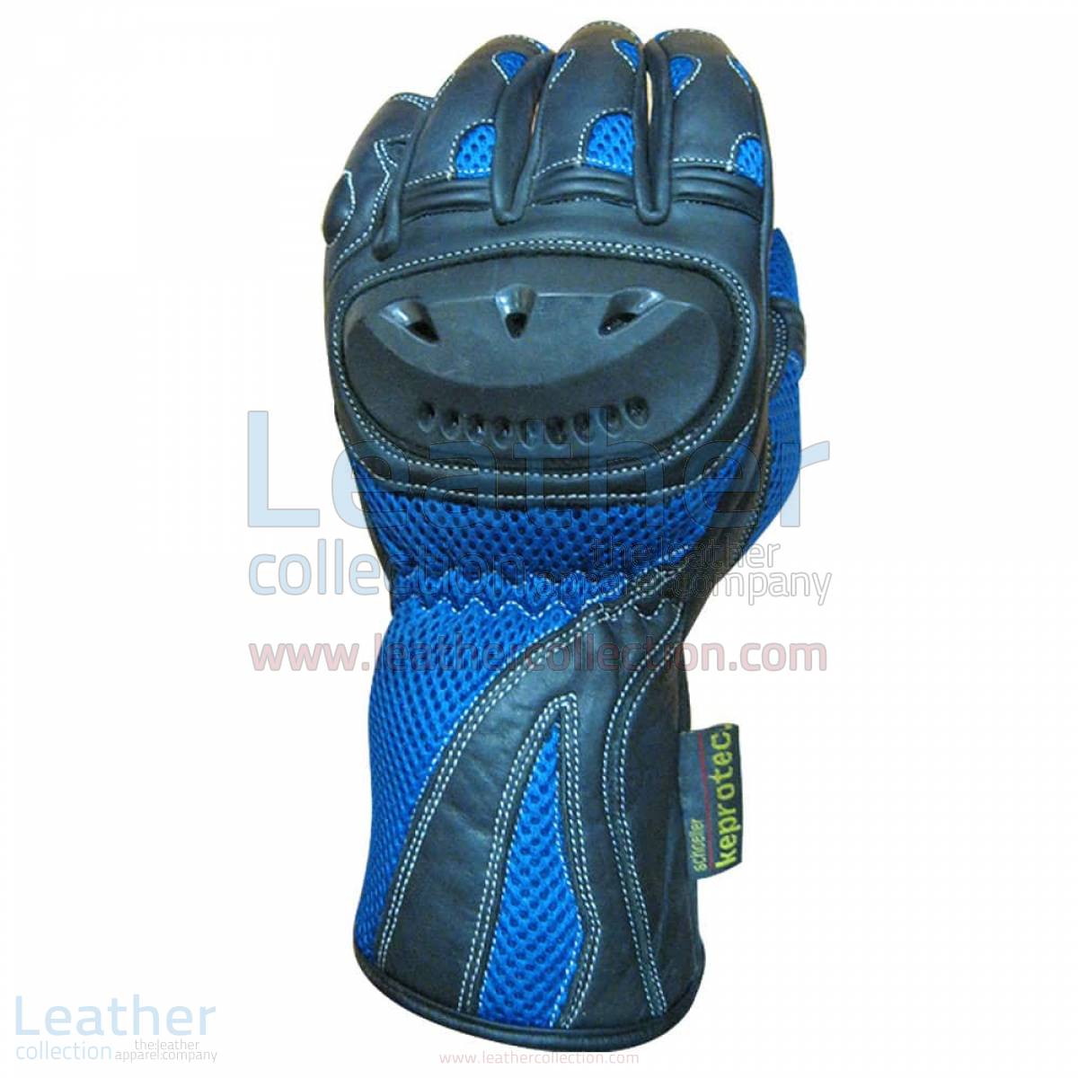 Blue Shadow Moto Racing Gloves