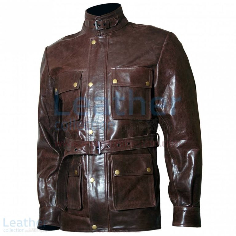 Brad Pitt Curious Case of Benjamin Button Leather Jacket –  Jacket