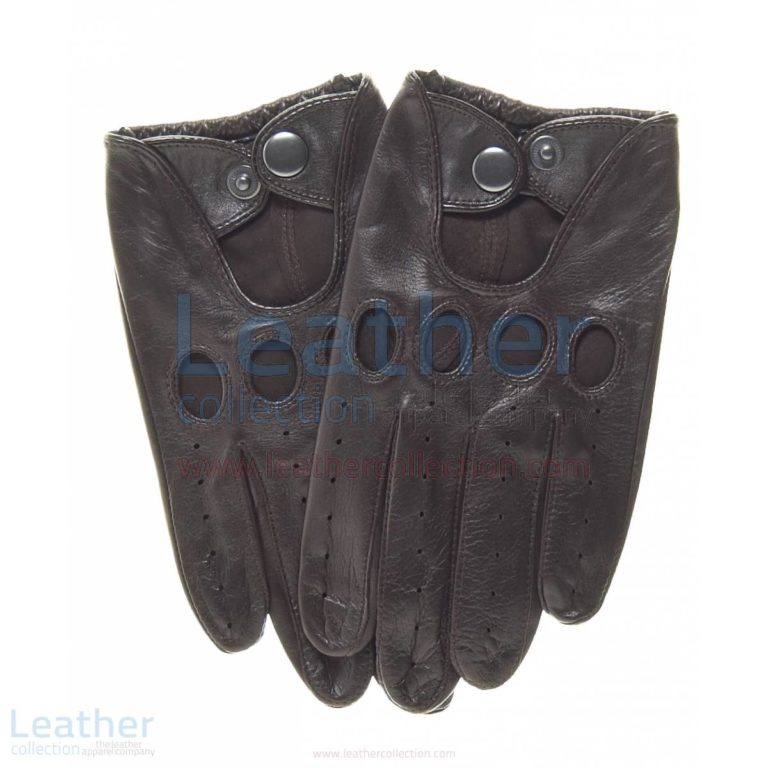 Mens Leather Driving Gloves –  Gloves