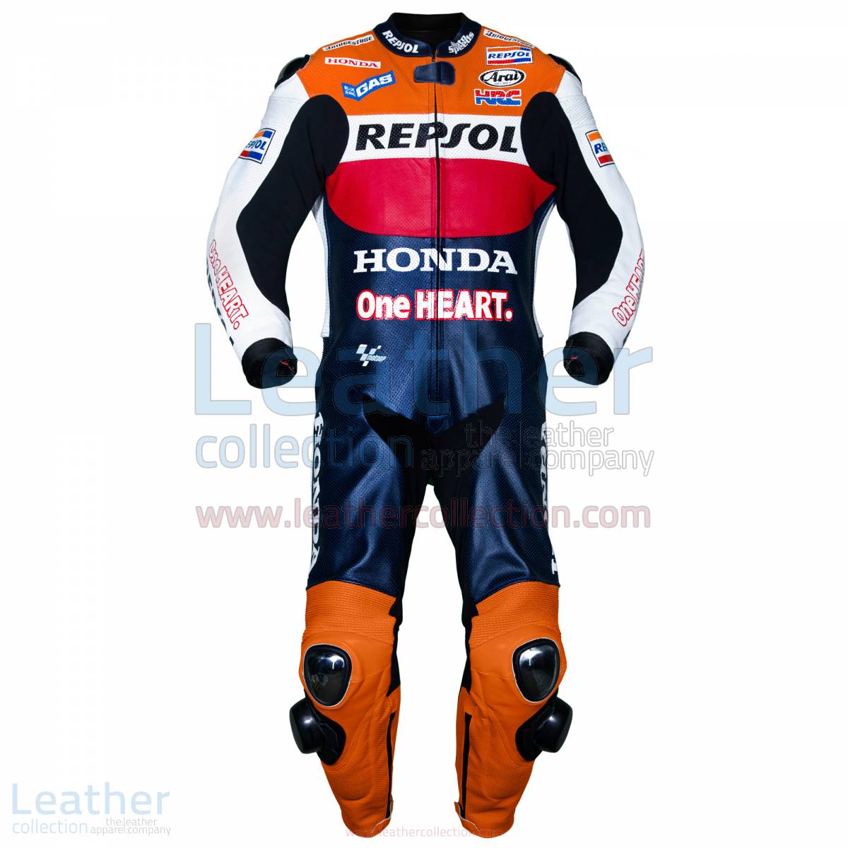 Casey Stoner 2012 One Heart Honda Repsol Leathers – Honda Suit