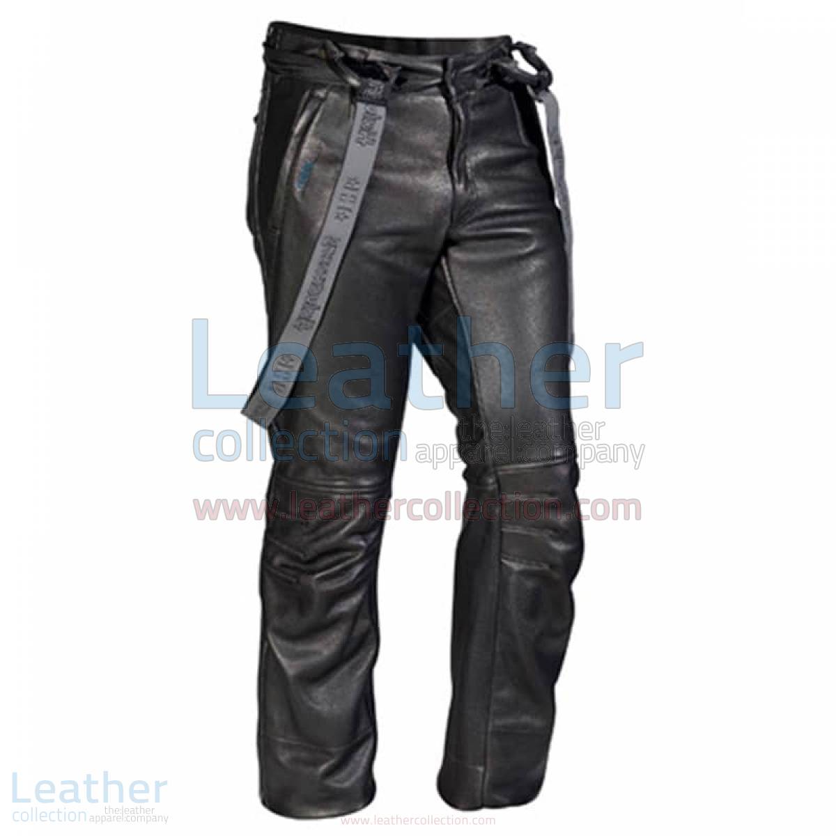 Casual Black Leather Pants –  Pant