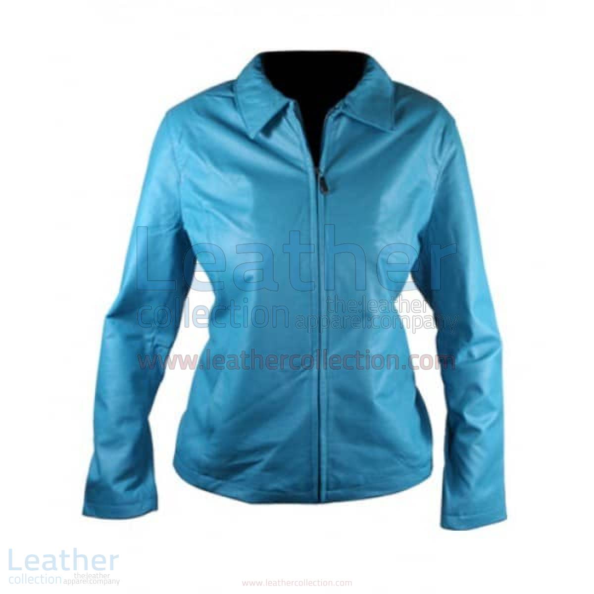 Classic Ladies Leather Jacket –  Jacket