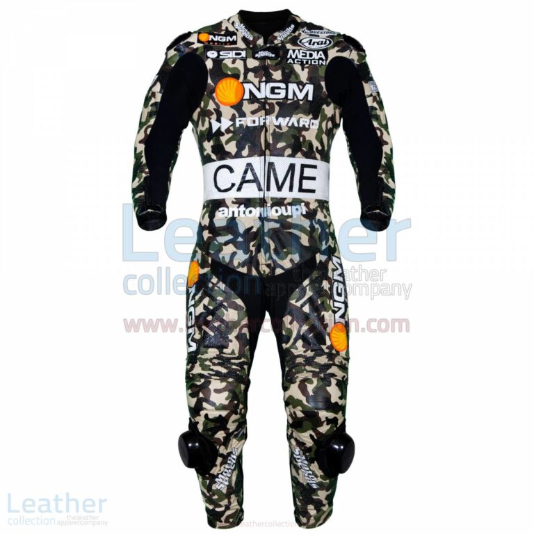 Colin Edwards Camo MotoGP 2014 Race Suit –  Suit