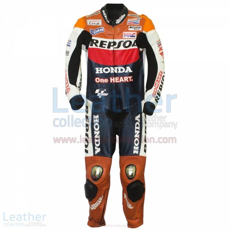Dani Pedrosa 2012 Honda Repsol One Heart Race Suit – Honda Suit