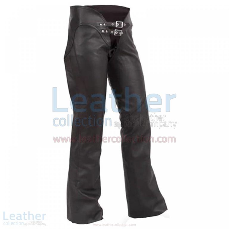 Double Belted Ladies Leather Chaps –  Chap