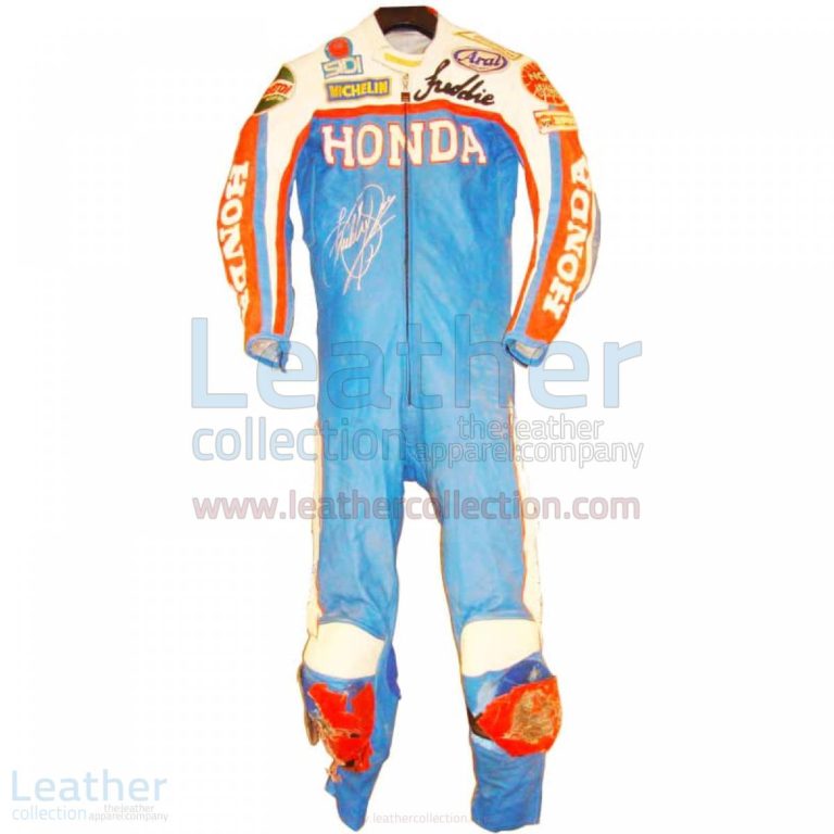 Freddie Spencer Honda GP 1983 Leather Suit – Honda Suit
