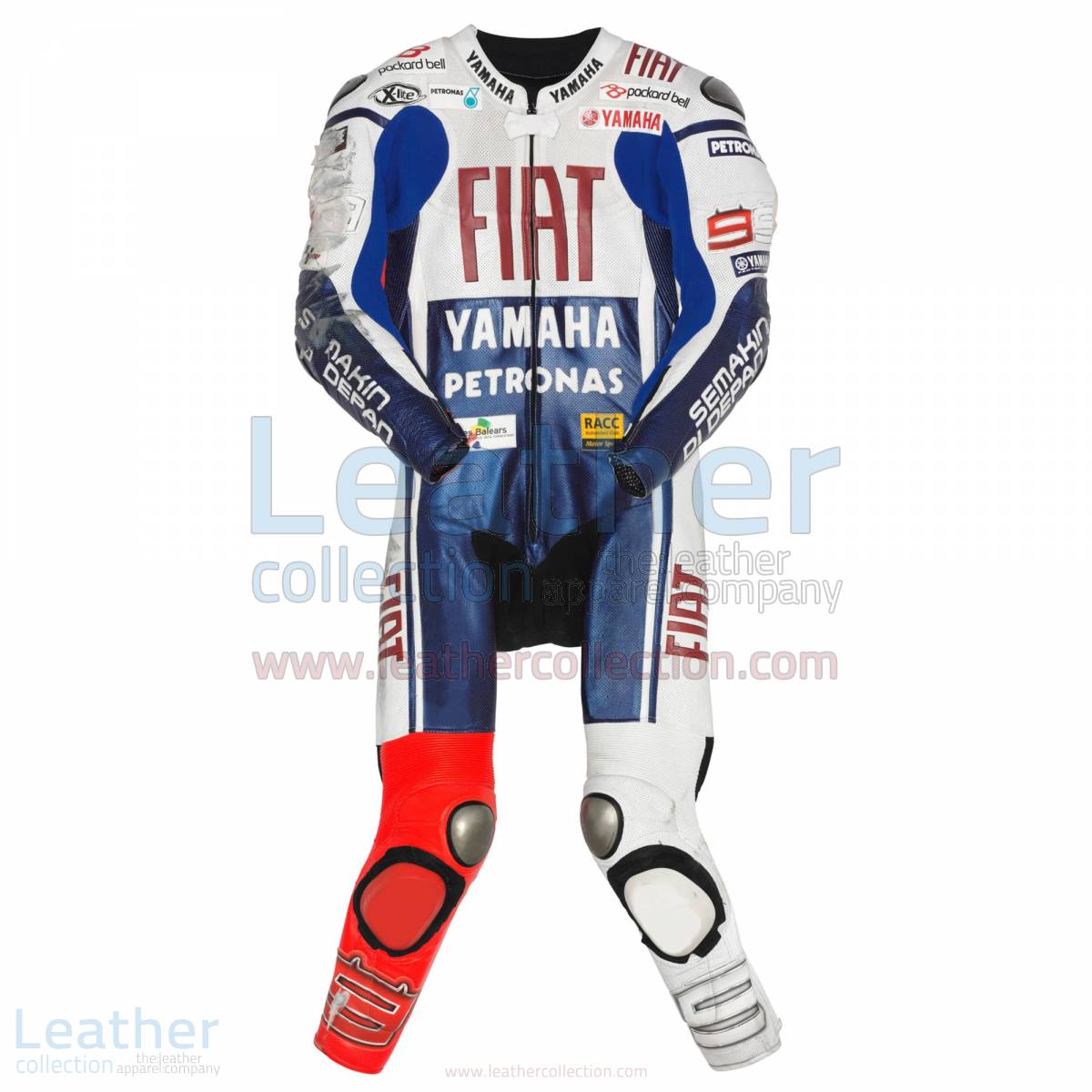 Jorge Lorenzo Yamaha Fiat MotoGP 2010 Leathers – Yamaha Suit