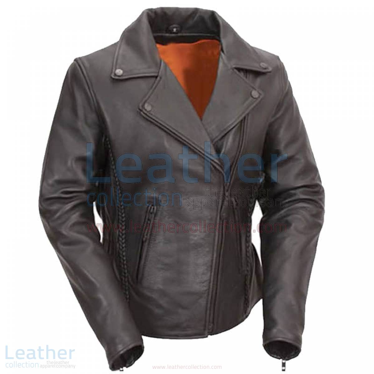 Hourglass Leather Ladies Biker Style Jacket –  Jacket