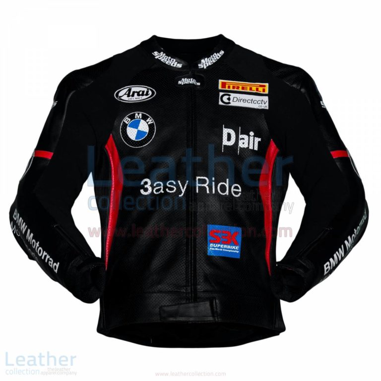 Leon Haslam BMW Motorcycle Jacket Black – BMW Jacket