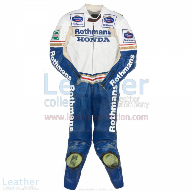 Luca Cadalora Rothmans Honda GP 1991 Leather Suit – Honda Suit