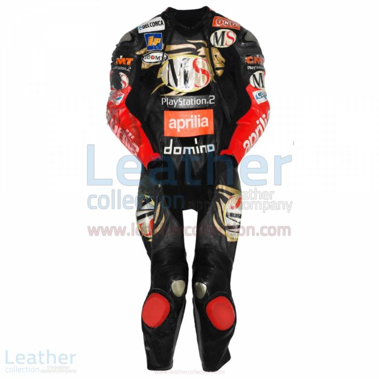Manuel Poggiali Aprilia GP 2003 Leather Suit – Aprilia Suit