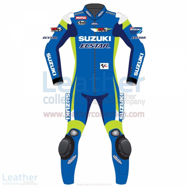 Maverick Vinales Suzuki MotoGP 2015 Leathers – Suzuki Suit