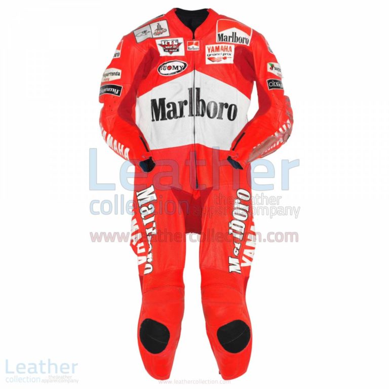 Max Biaggi Marlboro Yamaha GP 2001 Leathers – Yamaha Suit