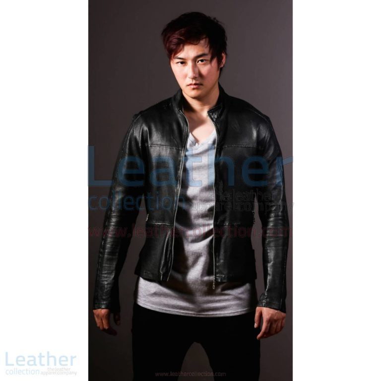 Men Leather Fashion Steel Jacket –  Jacket