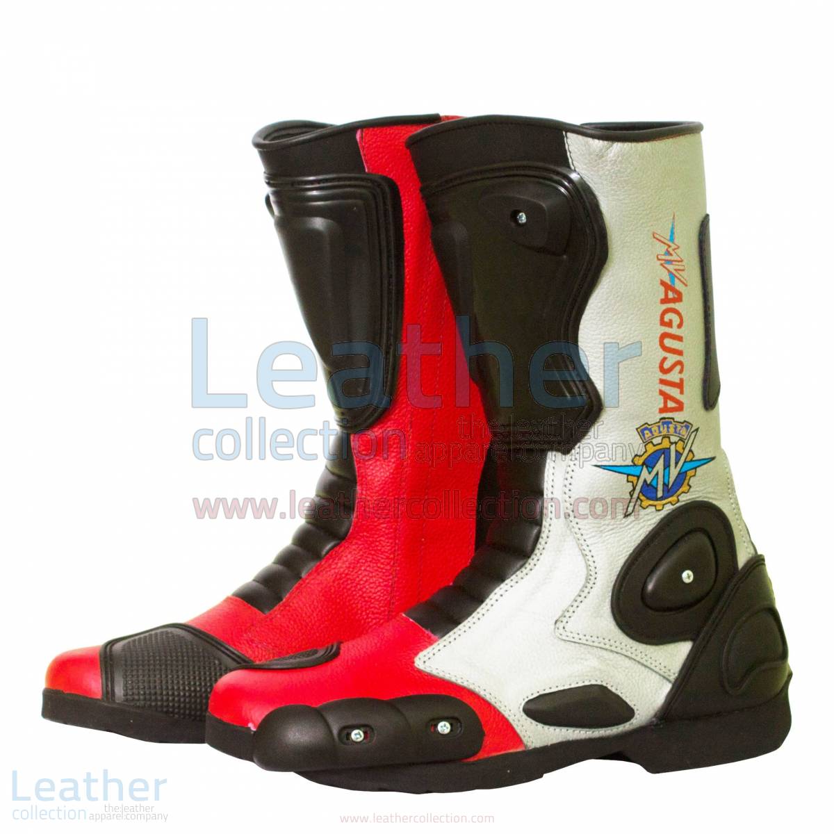 MV Agusta Leather Biker Boots – MV Agusta Boot